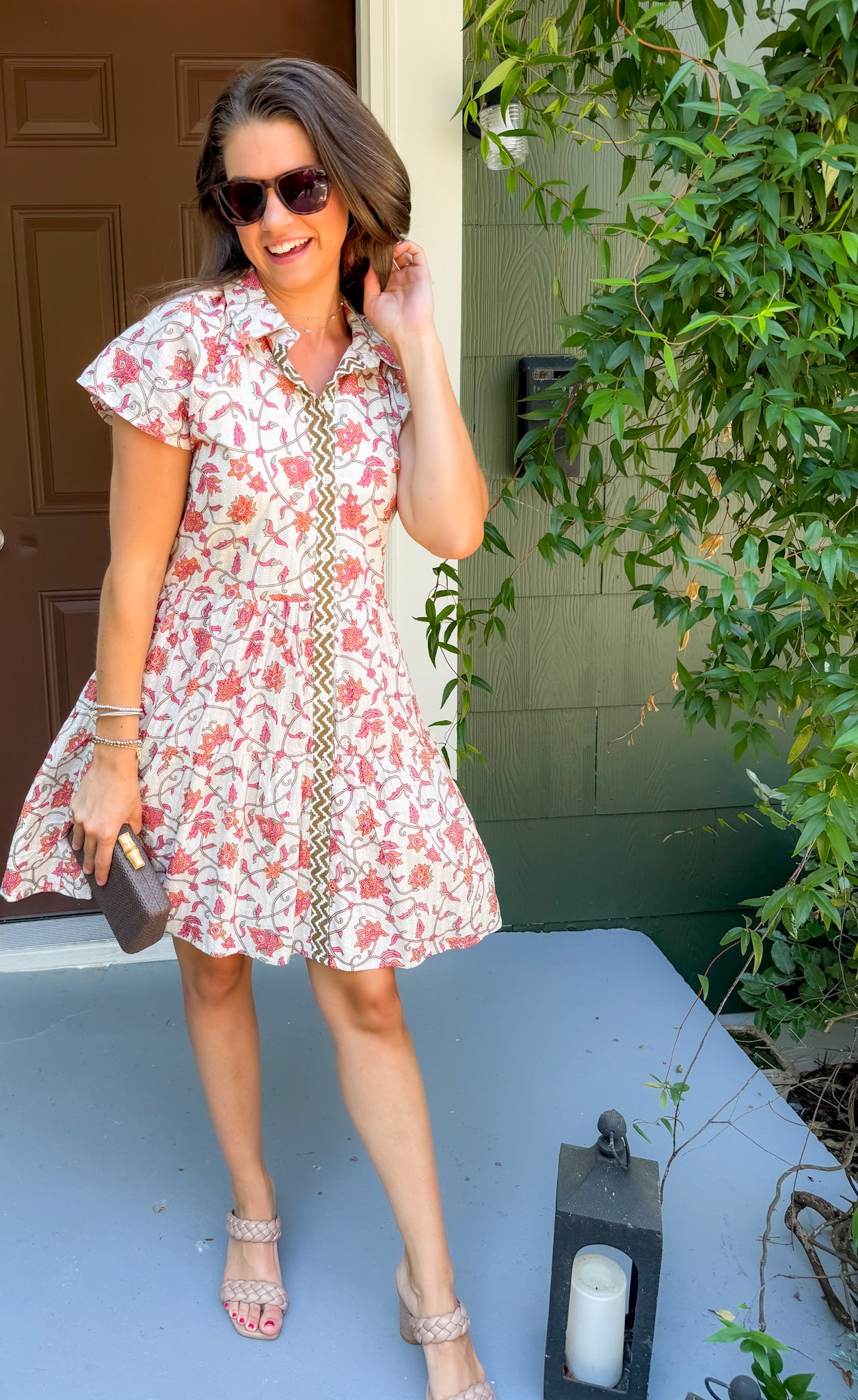 Blaise Gardens Mini Dress THML