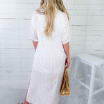 Blakely Solaria Blanc Caftan Dress Adrienne
