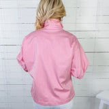 Bonny Pink Carnation Stripe Top Emily Mccarthy