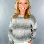 Boston Grey Stripe Sweater Molly Bracken