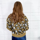 Bowles Olive Leopard Sweater Molly Bracken 