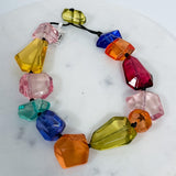 Bright Translucent Stone Necklace
