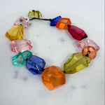 Bright Translucent Stone Necklace