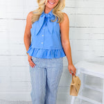 Briscoe Powder Blue Top Entro