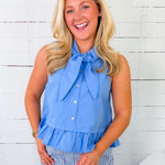 Briscoe Powder Blue Top Entro