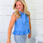 Briscoe Powder Blue Top Entro