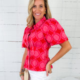 Britt Villa Jacquard Top Emily Mccarthy