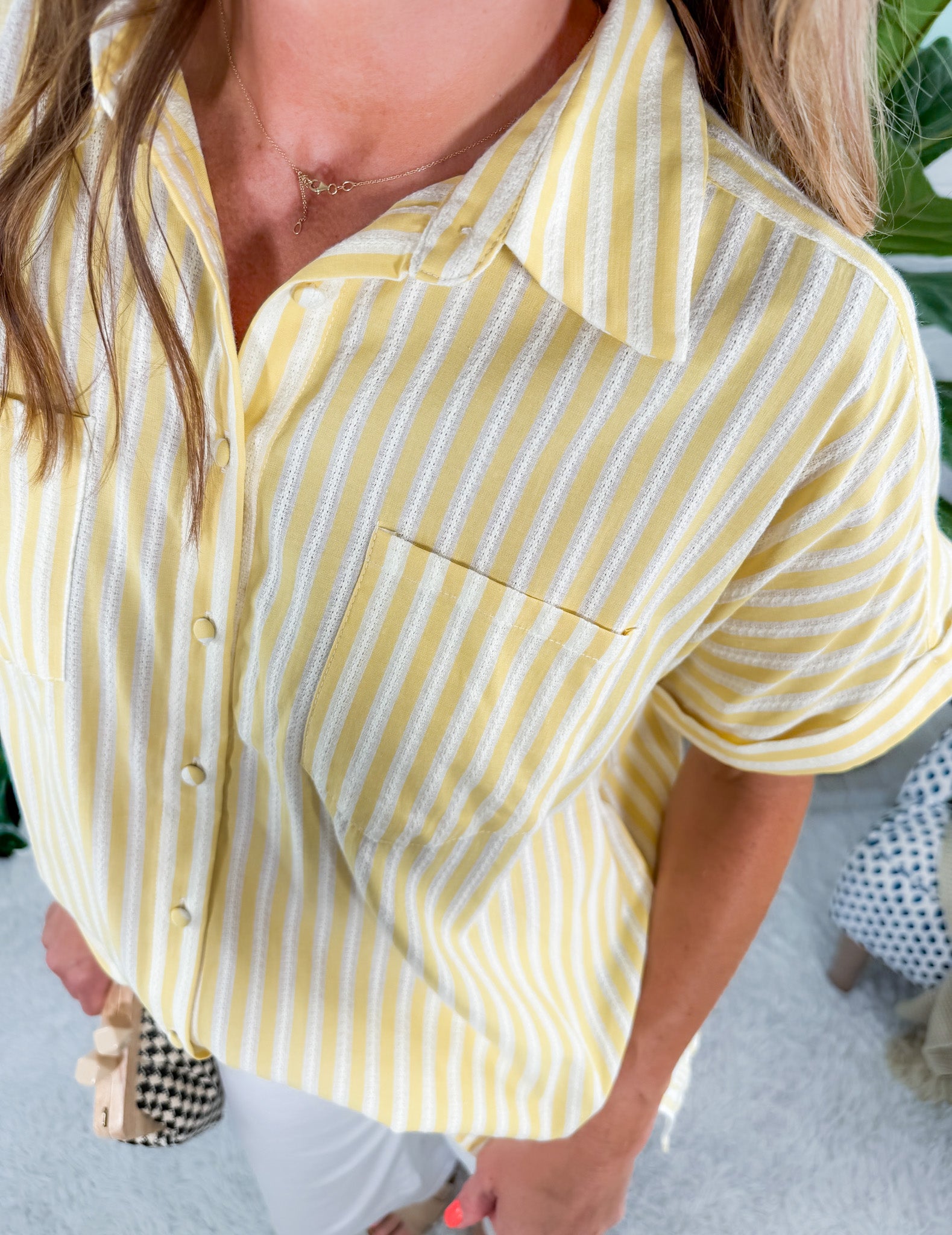 Brooke Lemonade Stripe Top Prosperina