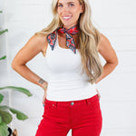 Brooklyn Ivory Knit Scoop Tank Karlie