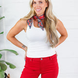Brooklyn Ivory Knit Scoop Tank Karlie