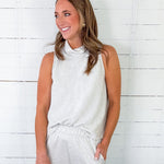 Bruce Grey Scuba Mock Top Karlie