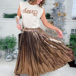 CHEERS Cream Champagne Tee