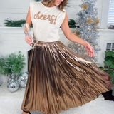 CHEERS Cream Champagne Tee