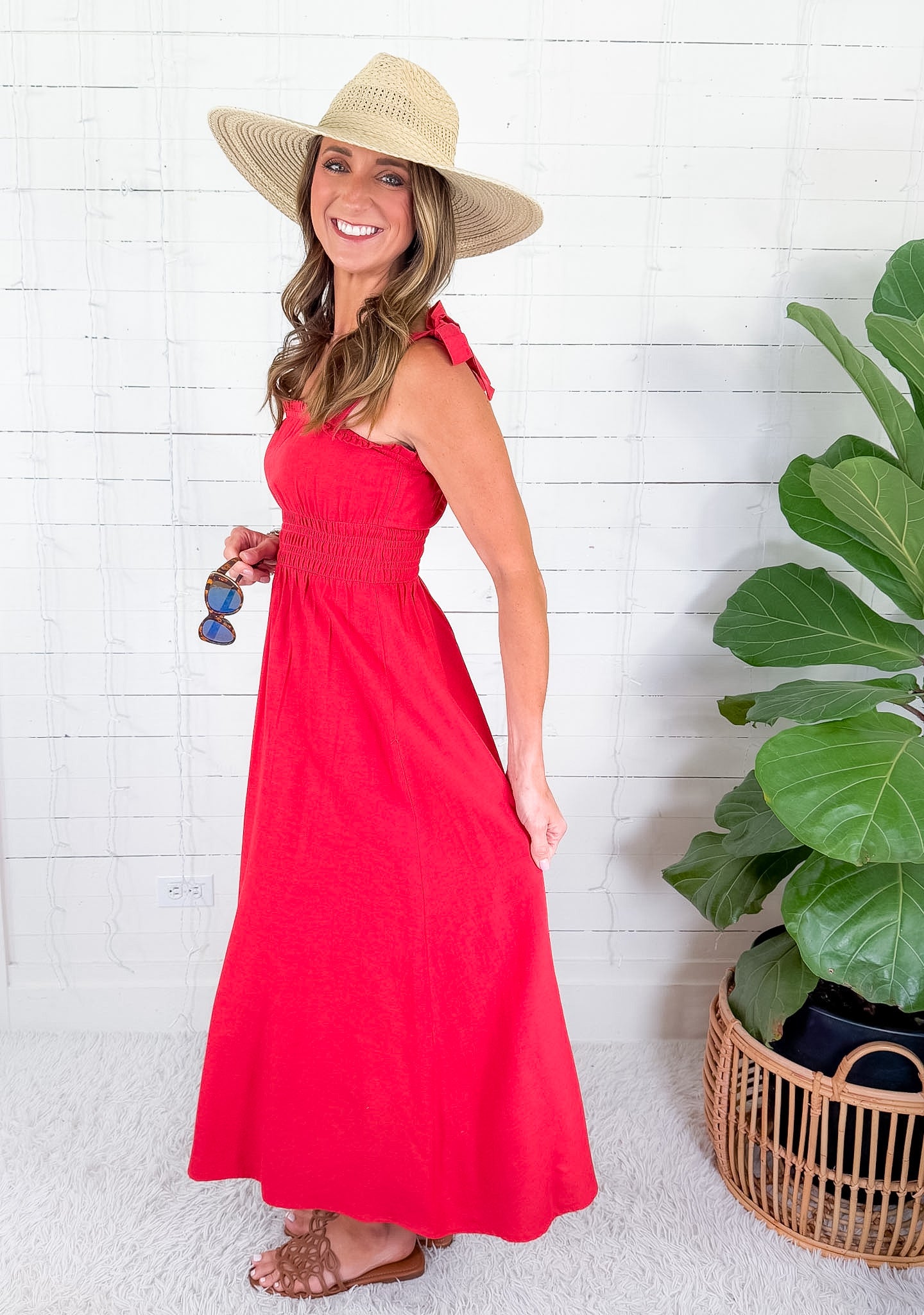 Cadiz Chili Pepper Sun Dress
