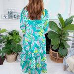 Cameron Aloha Green Maxi Dress Mary Square