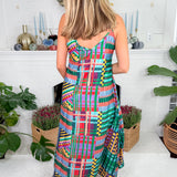 Camille Jade Green Slip Dress Briton Court