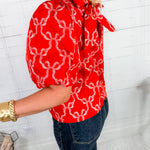 Campbell Behold Bow Back Top Prosperina