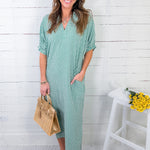 Campbell Kelly Gingham Shift Dress Entro