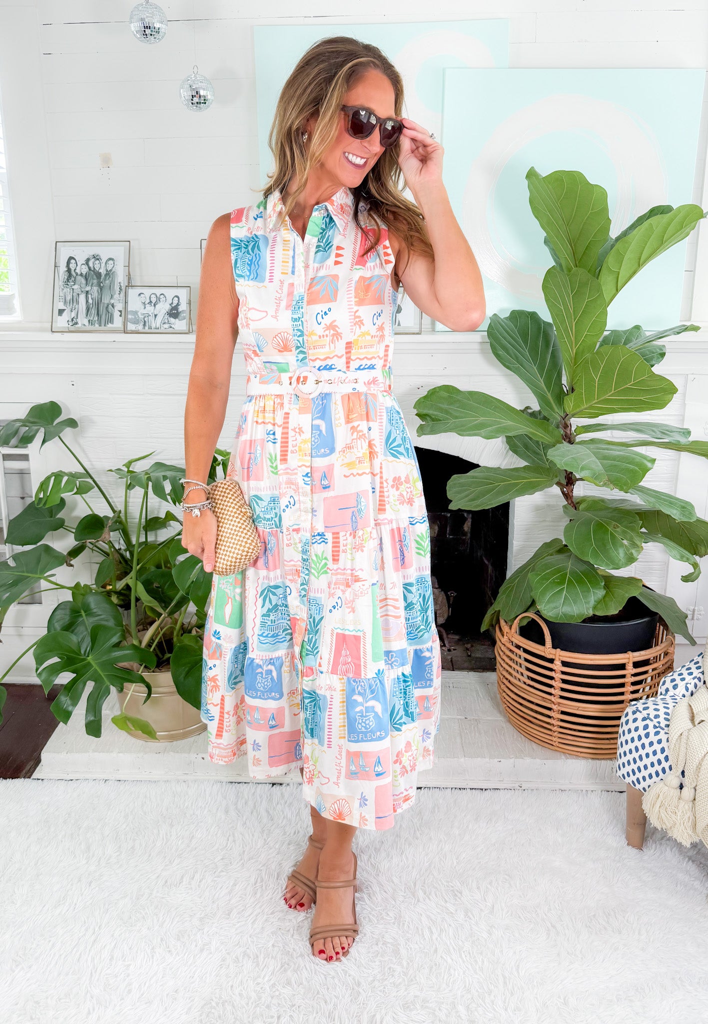 Cara Tropical Tides Maxi Dress Prosperina