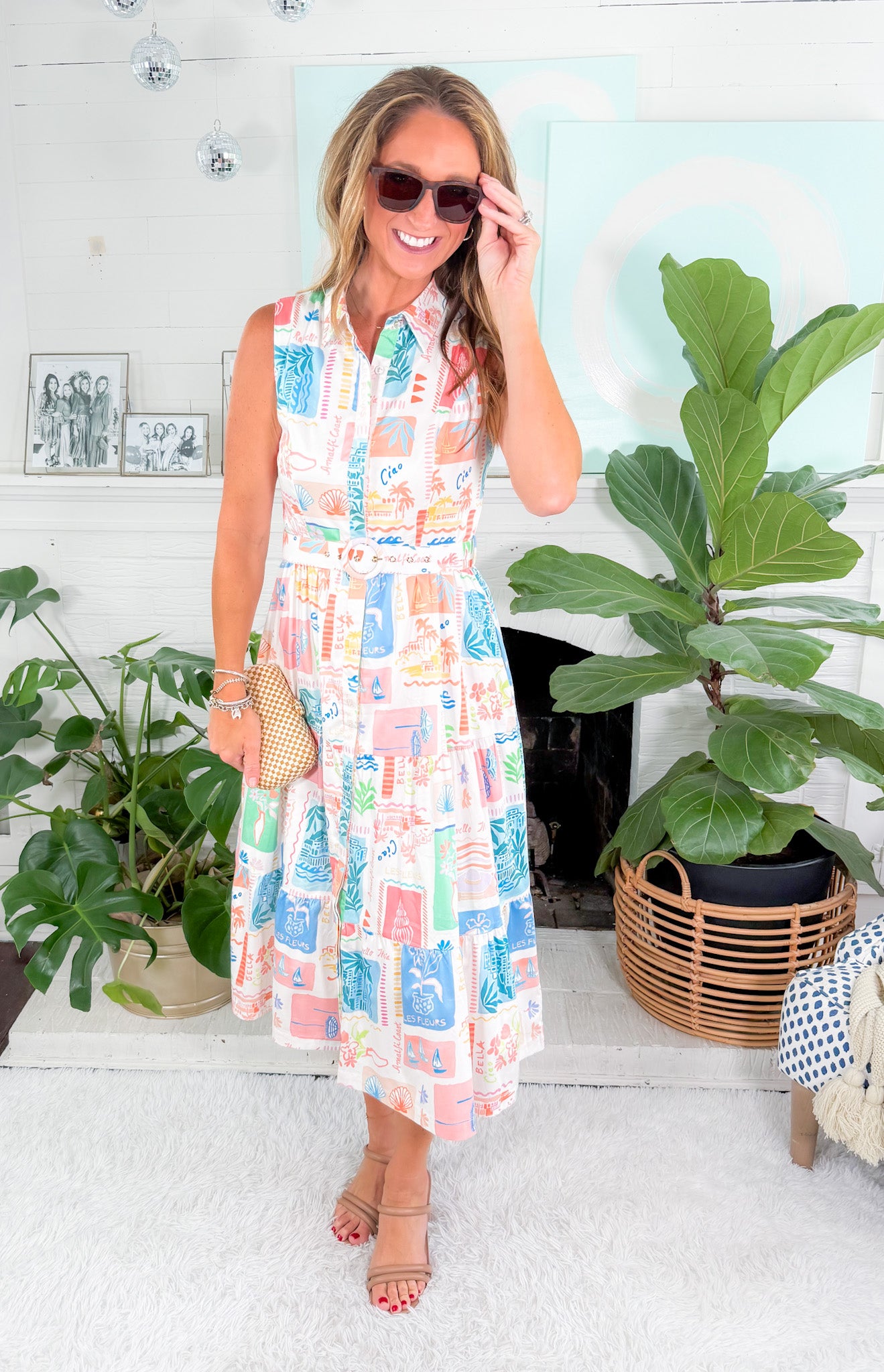 Cara Tropical Tides Maxi Dress Prosperina