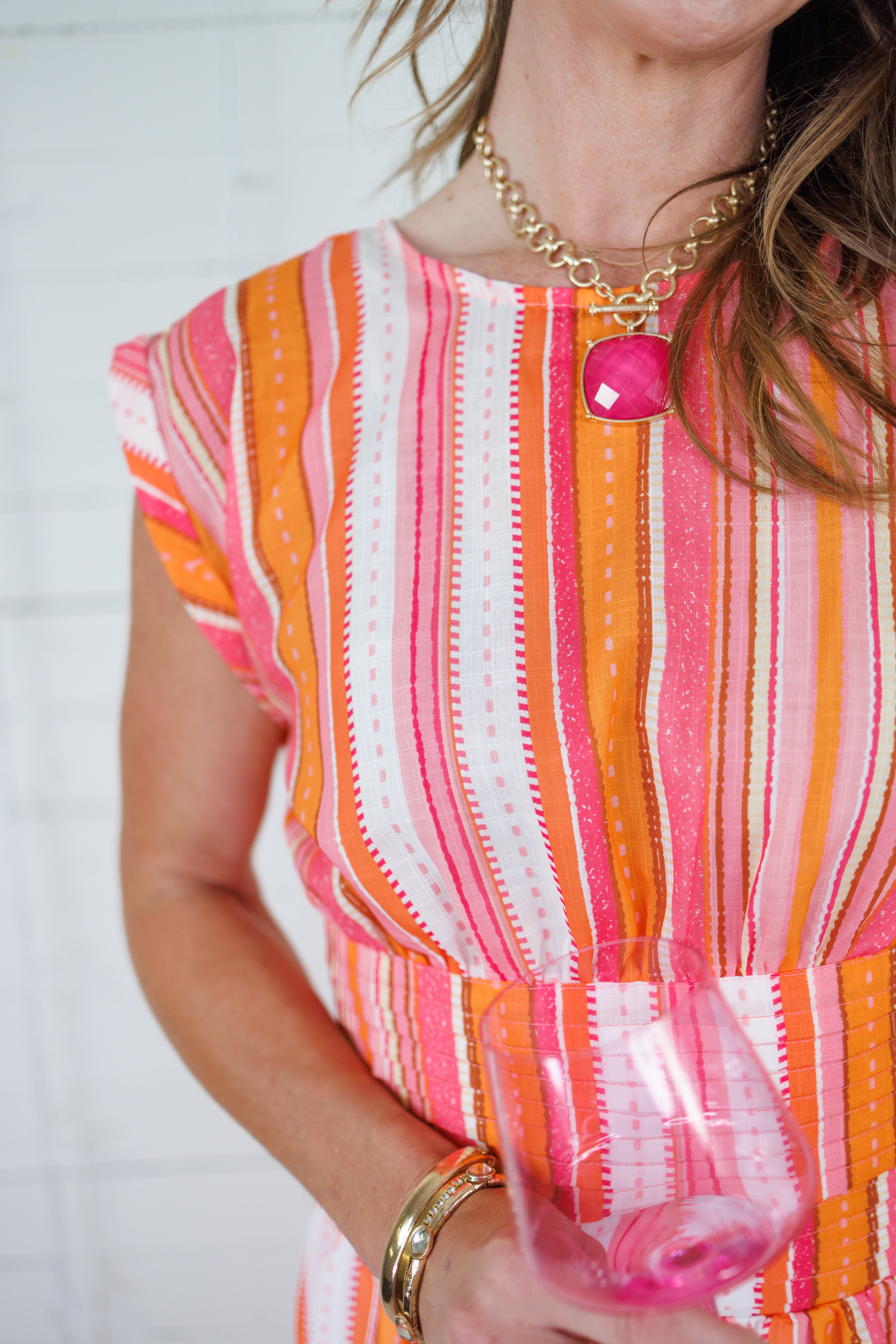 Cardinal Sirocco Stripe Top Meet Me in Santorini 