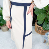 Carlos Sand + Navy Skirt ABLE