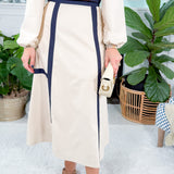 Carlos Sand + Navy Skirt ABLE