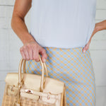 Carmen Halogen Blue Keyhole Top Naked Zebra