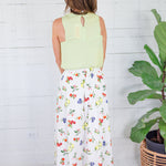 Carmen Shadow Lime Keyhole Top Naked Zebra 