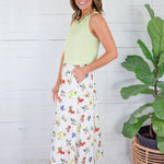 Carmen Shadow Lime Keyhole Top Naked Zebra 