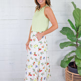 Carmen Shadow Lime Keyhole Top Naked Zebra 