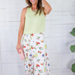 Carmen Shadow Lime Keyhole Top Naked Zebra 