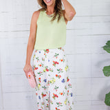 Carmen Shadow Lime Keyhole Top Naked Zebra 