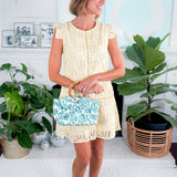 Carmen Sun Yellow Eyelet Mini Dress StarkX