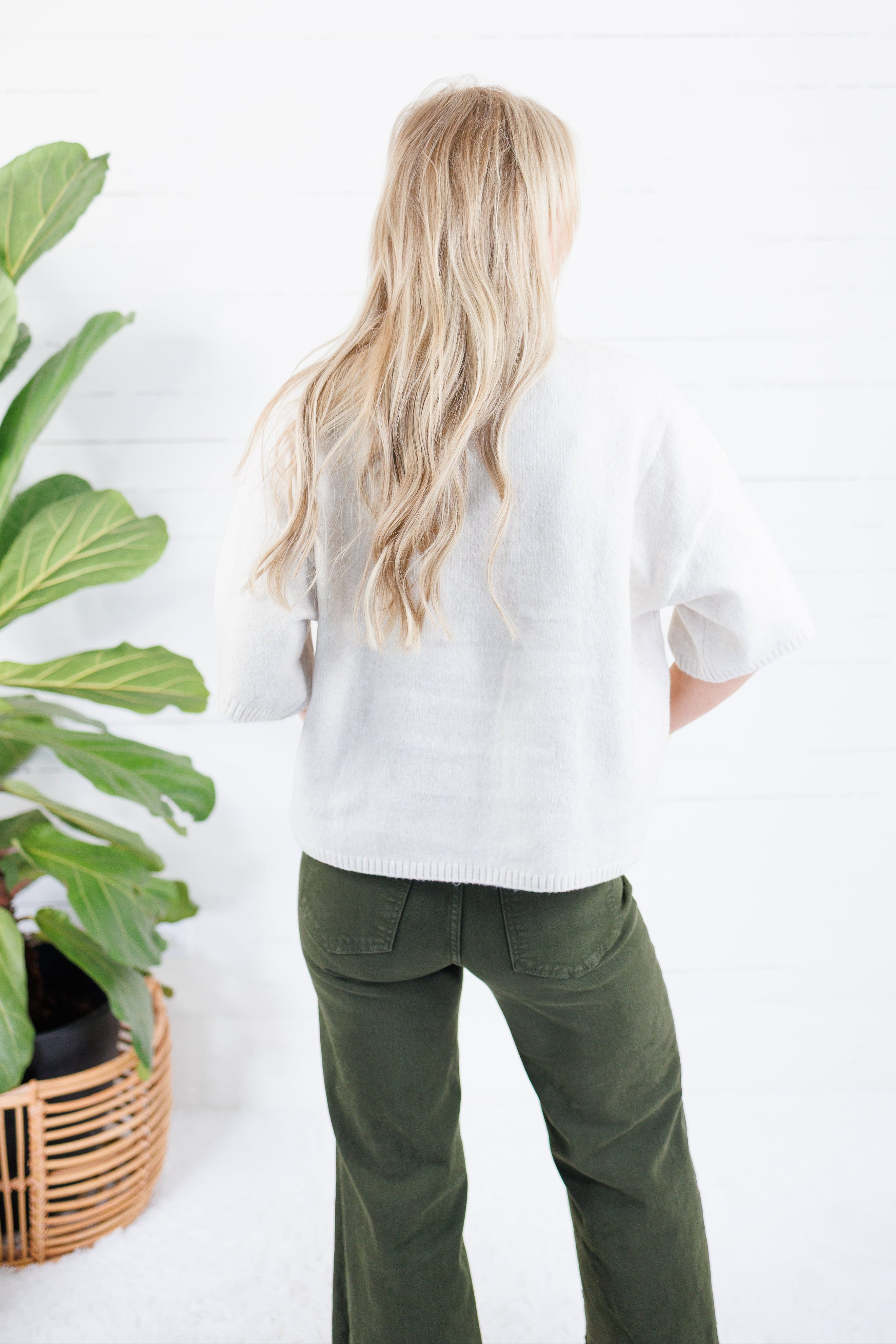 Carnival Ivory Boxy Sweater Le Lis
