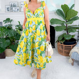 Catarina Limoncello Midi Dress Prosperina