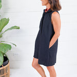 Catherine Black Mini Dress Entro