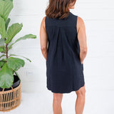 Catherine Black Mini Dress Entro