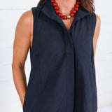 Catherine Black Mini Dress Entro