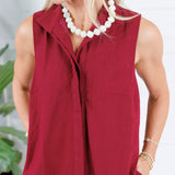 Catherine Crimson Mini Dress Entro