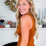 Cecelia Tree Bark Faux Suede Top Velvet Heart