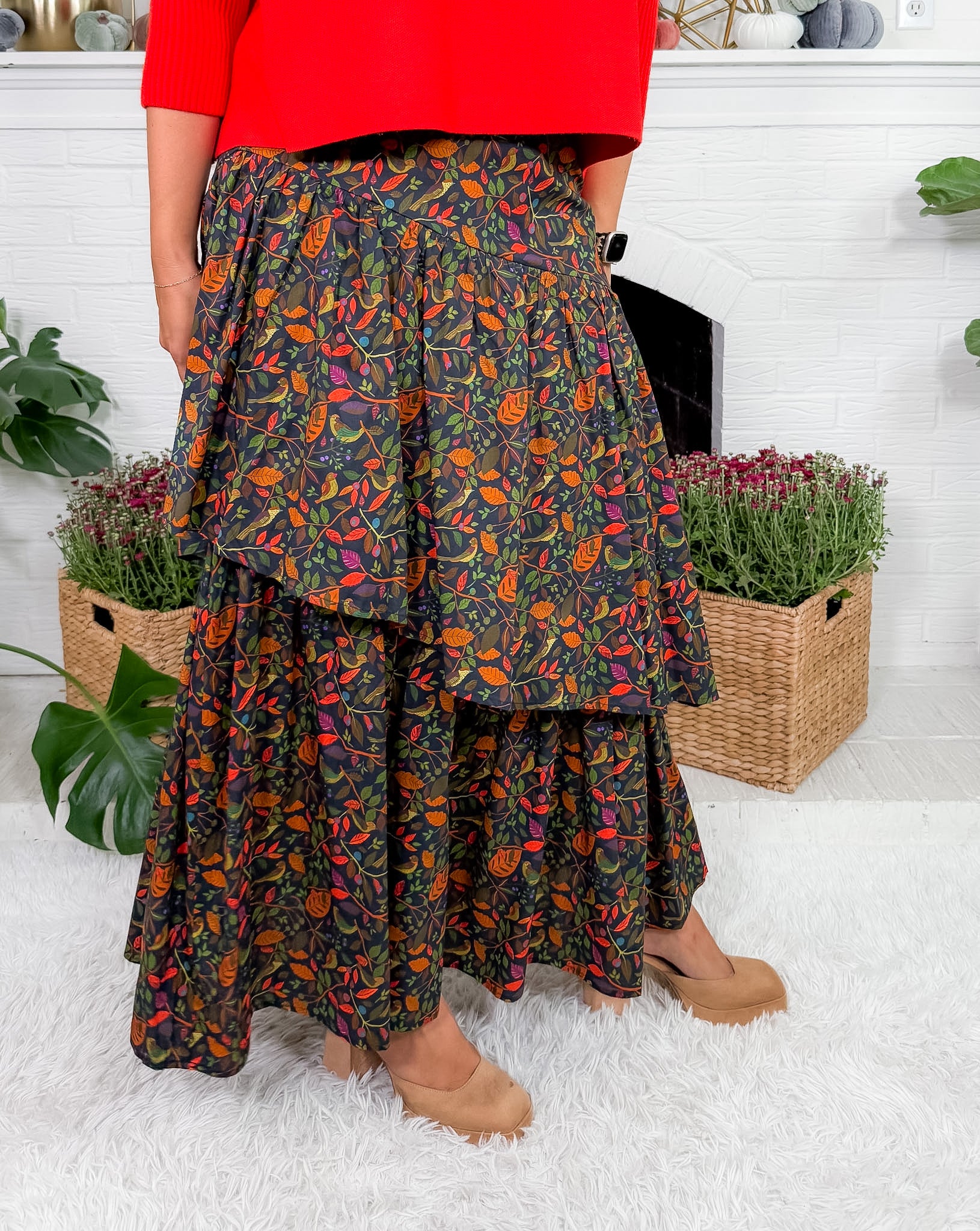 Celeste Winter Garden Maxi Skirt Sincerely Ours 