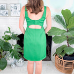 Charleston Green Mini Dress Molly Bracken