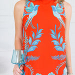Charlie Strawberry Waves Maxi Dress Briton Court