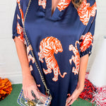 Charlotte Auburn Tigers Mini Dress Adrienne