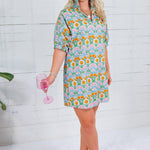 Charlotte Dreamy Meadows Mini Dress Adrienne