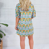 Charlotte Dreamy Meadows Mini Dress Adrienne