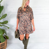Charlotte Spotted Giraffe Dress Adrienne 