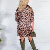 Charlotte Spotted Giraffe Dress Adrienne 