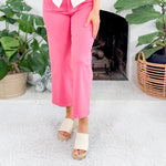 Charlotte Sugar Coral Wide Leg Jeans KUT